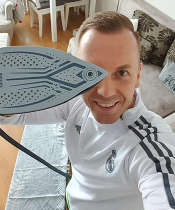 Nie ustawiam temperatury tylko prasuję