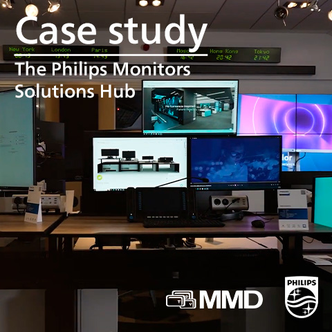 Philips monitors case studies solutions hub