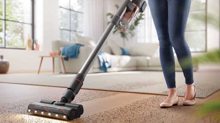 Wideo na temat bezprzewodowego odkurzacza z serii VC 7000 Aqua firmy Philips