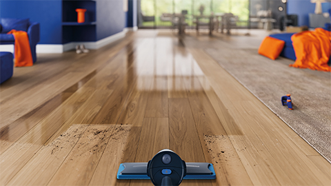 Mop elektryczny Philips OneUp może wyczyścić powierzchnię do 125 m2.