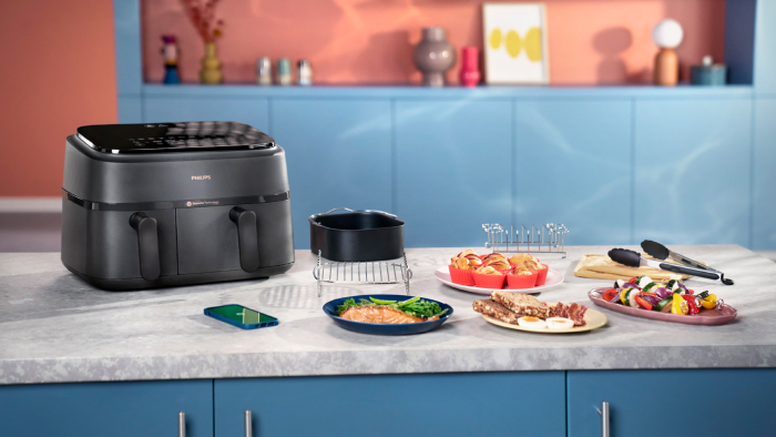 Co zrobić we frytkownicy beztłuszczowej z dwoma koszami?