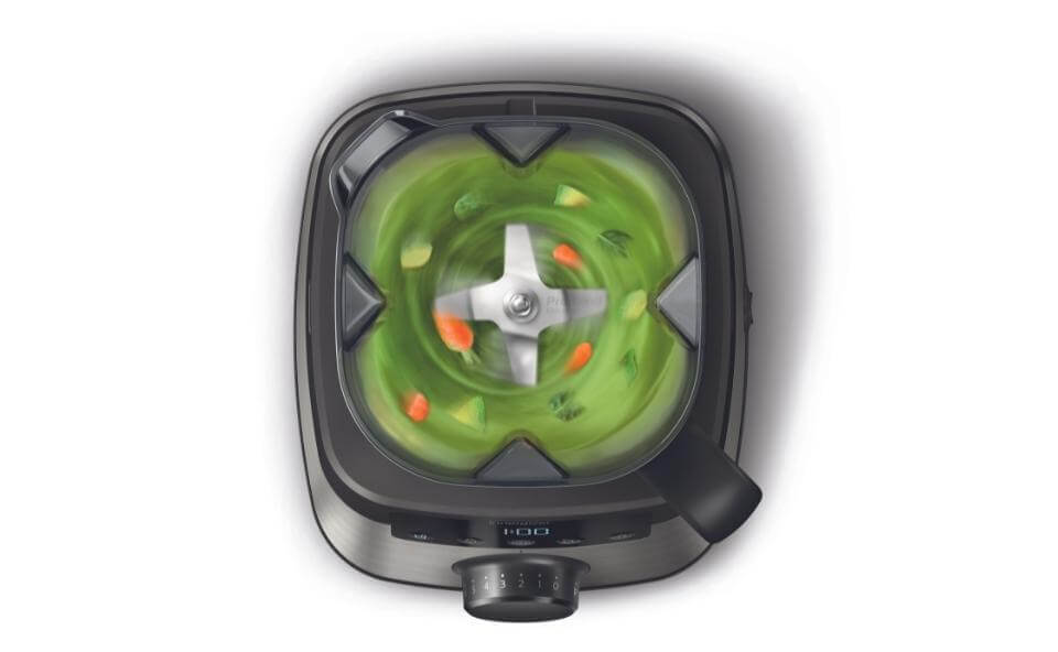 Blender wysokoobrotowy jest w stanie uzyskać ponad trzykrotnie wyższe obroty niż tradycyjne blendery