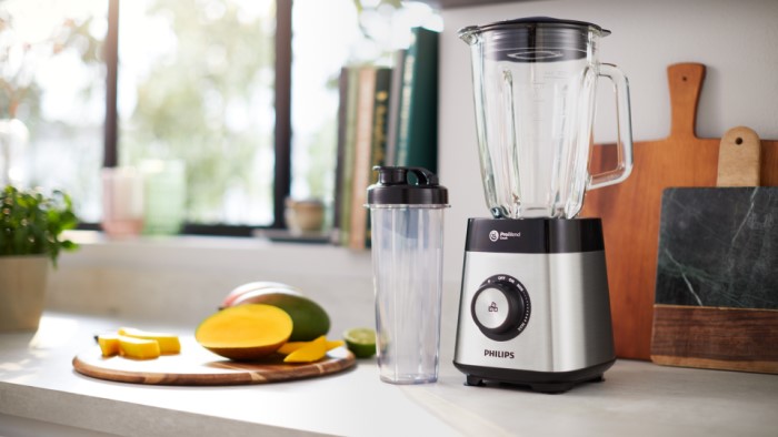 Przegląd blender&oacute;w kielichowych z bidonami Philips