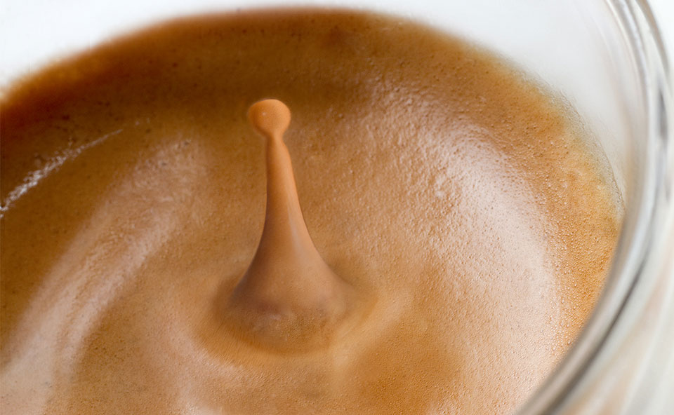 Szklanka caf&eacute; latte