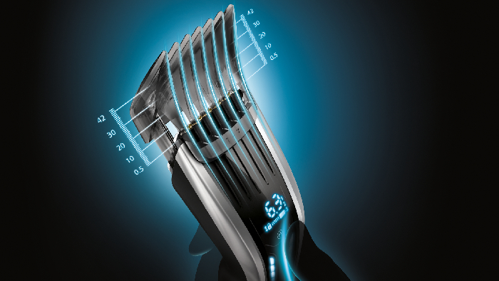 Maszynka do samodzielnego strzyżenia włos&oacute;w.