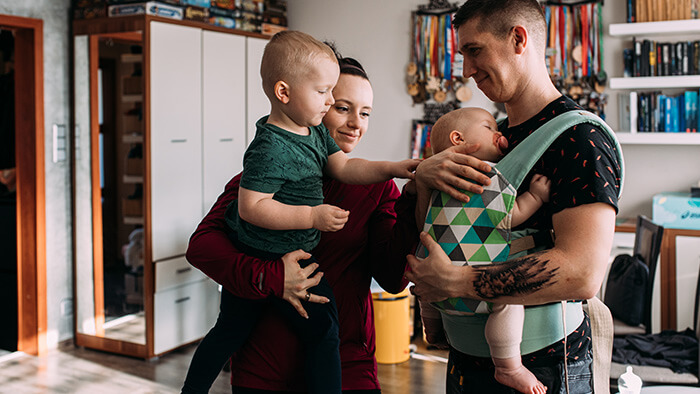 Podział obowiązk&oacute;w w rodzinie z dziećmi
