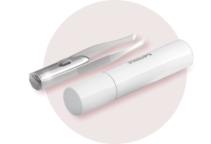 Pęseta z podświetleniem do usuwania włosk&oacute;w 