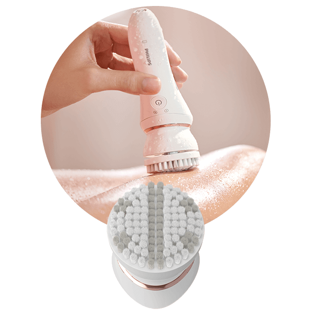 2 nasadki: do napinania sk&oacute;ry oraz do obszar&oacute;w delikatnych