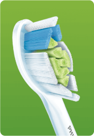 Końc&oacute;wka Optimal White na zielonym tle