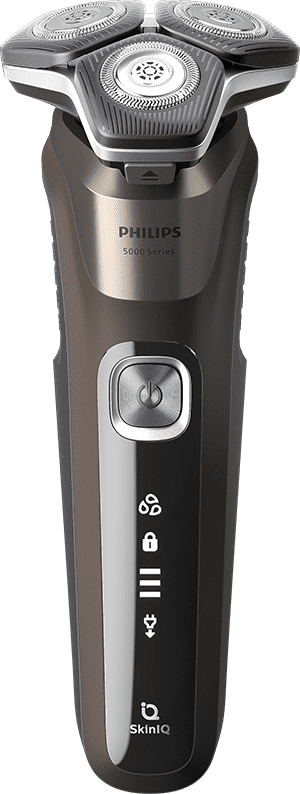 Męska golarka Philips z serii 5000 zmniejszająca podrażnienia sk&oacute;ry.