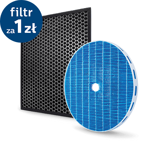 Grafika filtr&oacute;w oczyszczaczy Philips