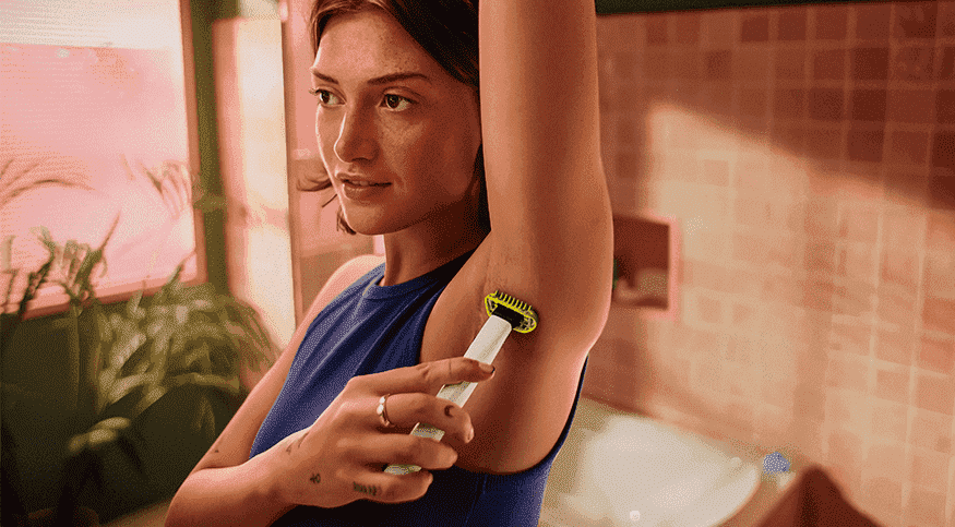 G&oacute;l i przycinaj bez podraźnień z Philips OneBlade Intimate